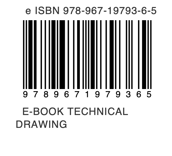 eISBN Technical Drawing